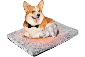 BORDEAG Coperta Autoriscaldante per Gatti e Cani, Copertine Materasso per Cani, Coperta per Gatti Animali Domestici 70x48cm Tappetino Riscaldante Gatto Cuscino Cane, Cuscino Autoriscaldante per Cane
