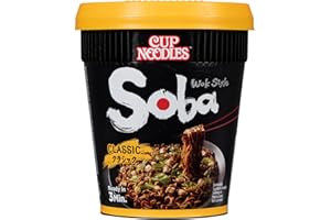 NISSIN - Soba Cup - Classic - 1 carton de 8 cups de 90g