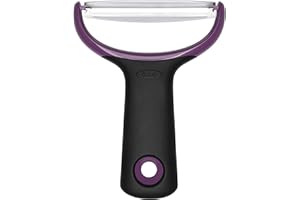 OXO Good Grips Pelaverdure Grande – Lama in acciaio inox affilata per zucca, cavolo & altro – Design a forma di Y – Impugnatura antiscivolo – Pelapatate lavabile in lavastoviglie