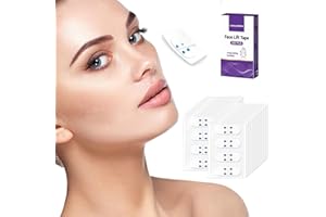 ‎HAIOLORPRO HAIOLORPRO 240 Stück Face Lifting Tape, Face Tape Lifting Gesicht, Facelifting Aufklebers Anti Falten Pflaster für Makeup, Doppelkinn, V-line, Fältchen, Schlaffe Haut, Schlupflider
