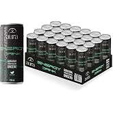 Aura Healthy Energy Drink | 250 ml x 24 Box | Natural Content, Low Sugar | Ginseng, Guarana, Ginkgo Biloba Supported