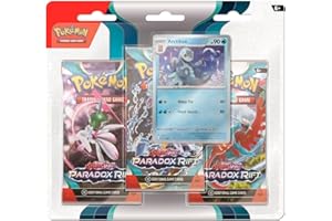 POKÉMON Pokemon Scarlet & Violet—Paradox Rift 3 Pack Blister Featuring Arctibax OR Cetitan, White