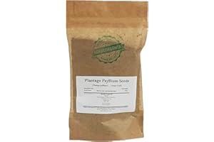 Herba Organica Plantago Psyllium Seeds - Plantago Psyllium L (200g)