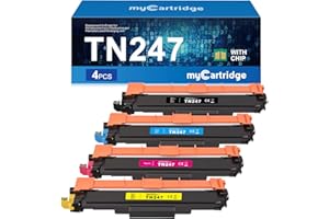 MYCARTRIDGE myCatridge Toner kompatybilny z Brother TN-243CMYK TN247 do Brother MFC-L3770CDW DCP-L3550CDW DCP-L3510CDW HL-L3230CDW HL-L3270CDW HL-L3210CW (czarny/cyjan/żółty/magenta)