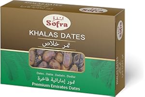 GENERIC Sofra Khalas Dates, Premium Emirates Dates 1kg | Sold by Gronets