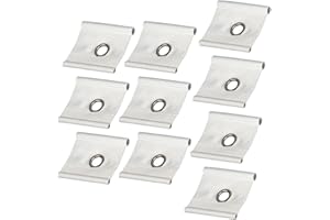 Katyjun 10 Stück Kederöse Zubehör für Kederschiene，Kederhaken Markisenhaken, Kederleisten Haken für Camping