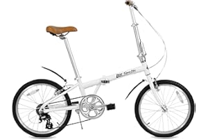 FabricBike Folding Bicycle Alloy Frame Single Speed 3 Colours