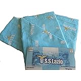 COMPLETO LENZUOLA SINGOLE S.S.LAZIO FONDO CELESTE