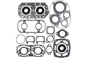BH-Motor New Complete Full Engine Gasket Set Oil Seals For Kawasaki Jet Ski 550 550 SX JS550 Watercraft 1982-1989 Replace # 611103