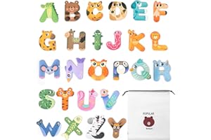 ARRDERLY Magnetische Buchstaben, Alphabet-ABC-Magnete für Kühlschrank, pädagogische Rechtschreibung, Lernspiele, Spielzeug für Baby, Kleinkind, Vorschule