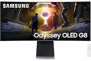 Samsung Odyssey OLED G8 S34DG850SU - Serie G85SD - Monitor OLED - Smart - Gaming - curvo - 86,4 cm (34")