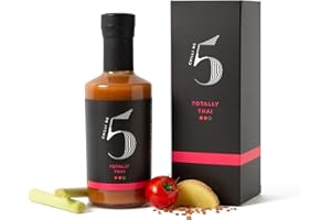 CHILLI NO. 5 Chilli No.5 | Totally Thai, Sauce Piquante et pour Wok, Végétalien, Sans Gluten, Sans Colorants ni Arômes Artificiels, Bouteille de 200 Millilitres