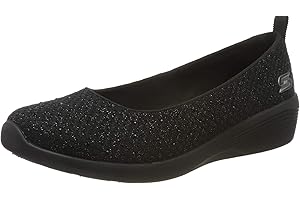 Skechers Women's Arya Sweet Glitz Slip On Trainers