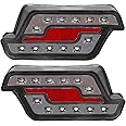 AUTO MT Set OF 2PC FARMTRAC TRACTOR Led TAIL Lights UNIVERSAL for Farmtrac Tractors 45 6055 60 50 6045 6090
