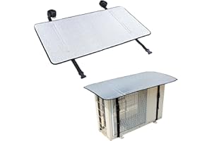 VONGLYHOO Outdoor Air Conditioner Cover Aluminum Foil Ac Protector for Outside Unit Heat Pump Unit Cover for 110x55cm Air Conditioner Dust Cover Air Conditioner Cover Outdoor Ac Outside Units Cover