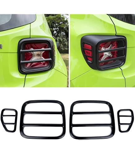 JEEP RENEGADE FARI ANTERIORI CON LUCI DIURNE DRL COPPIA FANALI LENTICO