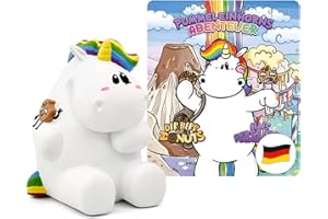 ‎TONIES tonies Hörfiguren für Toniebox, Pummel & Friends – Das Pummeleinhorn: Der Herr der Donuts & Alles versalzen, Hörspiel für Kinder ab 3 Jahren, Spielzeit ca. 64 Minuten