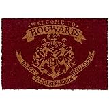 Harry Potter Doormat Zerbino Welcome to Hogwarts Doo, Coro, Multicolore, 40 x 60 cm