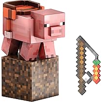 MINECRAFT Diamond Collection - Personaggio d'azione Wolf con giunti