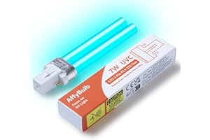 AffyBulb 7W G23 PLS Bombilla UV de reemplazo, para máquina de filtros UVC de Estanque o clarificadores