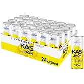 Kas Lemon Juice Refreshing Drink with Sweeteners, No Added Sugars - 330 ml - [Pack of 24]