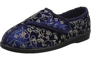 HOMECRAFT Patterson damskie kapcie, niebieskie, 38 (UK 5)