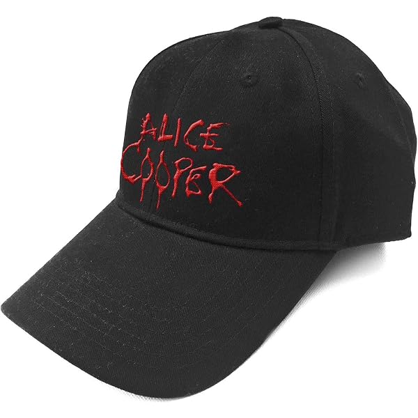 Alice Cooper "Schools Out" Dripping Logo Beanie Hat - Official Licensed, Black - View #5