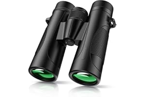 APEXEL Prismáticos 10x42 Prismáticos Profesionales y Potentes con Gran Alcance, IPX7 Impermeables, Prismas BaK4 y FMC, Ideales para Observación de Aves, Caza, Senderismo, Astronomía y Camping