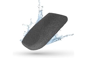 ‎LA ROSA PRODUCTOS PROFESIONALES LaRosa PUMICE SPA Eleganter Peelingschwamm – Schwarz mit Schlankem Design