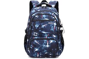 Amythe Mochila Escolar Niños Mochilas Escolares Adolescentes Chico, Mochila Impermeable Grandes de Diseño Ergonómico, Mochila Informal Primaria y Secundaria para 9 10-17 años