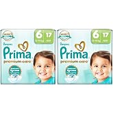 Prima Bebek Bezi Premium Care 6 Numara 17 Adet 2li paket