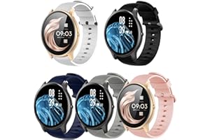 Giaogor Armband Kompatibel Für AGPTEK Smartwatch, Sport Silikon Classic Ersatz Uhrenarmband Für AGPTEK LW11 Smartwatch