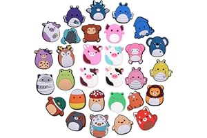 NIEUGS Shoe Charms for Croc, Different Shape of PVC Cartoon Cute Clog Pins Accessories for Charms, Shoe Accessories Charms for Wristband, Shoe Decoration Gift for Boys Girls Party Favors