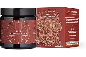 Ancient + Brave Organic Ashwagandha Capsules | 600mg | Stress Relief, Immune Support & Cortisol Reduction | 60 Vegan Capsules for Balance, Energy, & Endurance