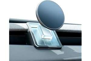 ANKEWAY Soporte Magnético para Teléfono Tesla Model 3 Highland Model Y Juniper 2025, Compatible con Accesorios Tesla Model 3 Model Y 2025, Fácil Instalación con MagSafe, para iPhone 16, 15, 14, 13 y 12.