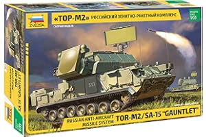 Zvezda 3633 Russ.TOR M2 Missile System, Scala 1/35, Plastic Model Kit