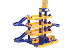 WADER QUALITY TOYS Wader Garage Jet Parkhaus Parkgarage Autogarage 4 Ebenen