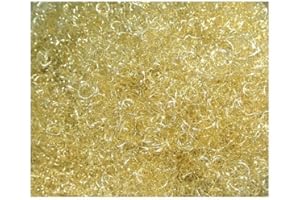 Luxtor Engelshaar - Flower-Hair Brillante mit Glanzeffekten goldfarben (aus Metall) - 15gr. Weihnachten