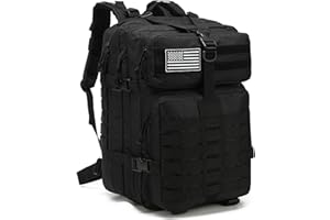 SEYATULLH Military Tactical Backpacks for Man/Women 30/45L Large Backpack Army Molle Bag Hiking Hunting Trekking Rucksack