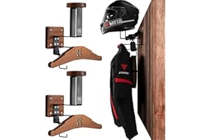 OneTigris Porta Casco Moto Muro per Gilet Tattico, Versatile e Compatto per Stoccaggio Esposizione di Caschi, Bicicletta, Ciclismo, Supporto per Piastra e Casco, Crochet per Veste e Accessori