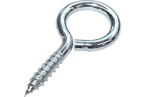 AERZETIX - Juego de 10 piezas - cáncamo a rosca - Ø20x29mm - acero galvanizado - bricolaje - herramientas de montaje/ferretería - C48135