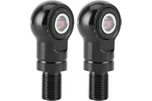 ‎TOMOTATO 2 Stück Hinterer Stoßdämpfer Riser, 10mm Loch Stoßdämpfer Adapter Dämpfer Höhenverlängerung für Quad Motorrad ATVs OffRoad(Schwarz 75 mm/3 Zoll)