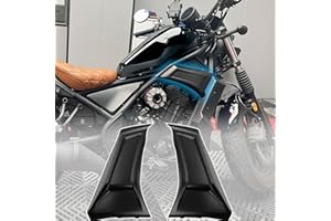 WOOGA Cubierta del marco superior Juego de paneles laterales de relleno Protector de protección Carenado del motor compatible para Ho&nda Rebel CMX250 CMX 300 CMX 500 Accesorios 2017-2024