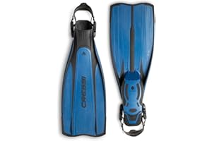 Cressi Pro Light - Scuba Diving Heel Flippers Fins , Adult Unisex
