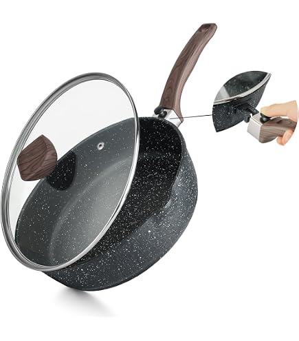 GSW 498340 Padella ceramica-granito 24 cm