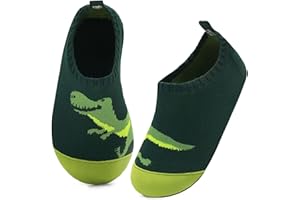 Kyopp Chaussons Enfant Garçon Respirant Pantoufles Filles Doux Antidérapant Chaussette Chaussures Unisexe