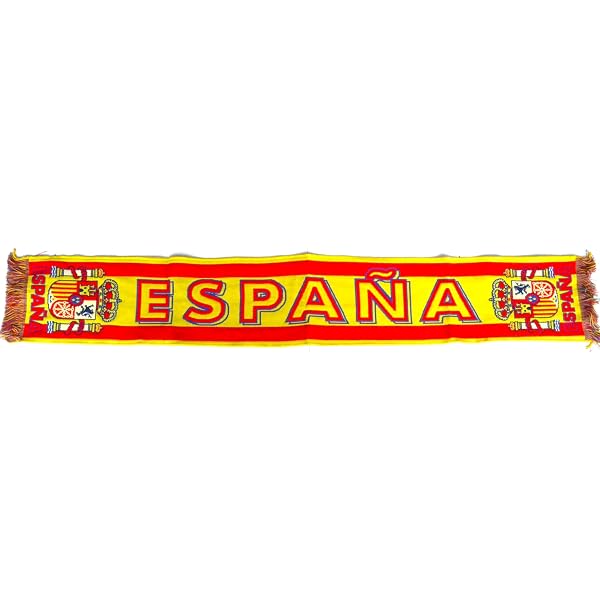 Bufanda España azul doble | Bufanda de la Selección azul doble