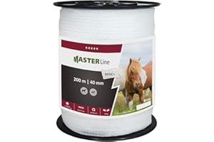 EIDER LANDGERÄTE GMBH Eider FenceGuard Weidezaunband 40 mm Breitband - Qualität Made in Germany - der Preis/Leistungs (200m)