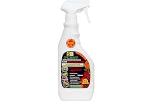 Growth Technology Ltd SB Plant Invigorator and Bug Killer 500ml - Ready to Use, White