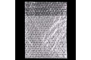 MADDMA 100 Luftpolsterbeutel mit selbstklebender Klappe transparente Polsterbeutel Schutzbeutel Versandmaterial Verpackung Größenwahl, Größe:18 x 20 cm